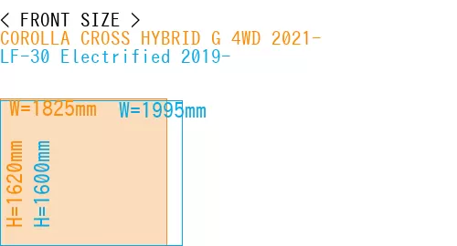 #COROLLA CROSS HYBRID G 4WD 2021- + LF-30 Electrified 2019-